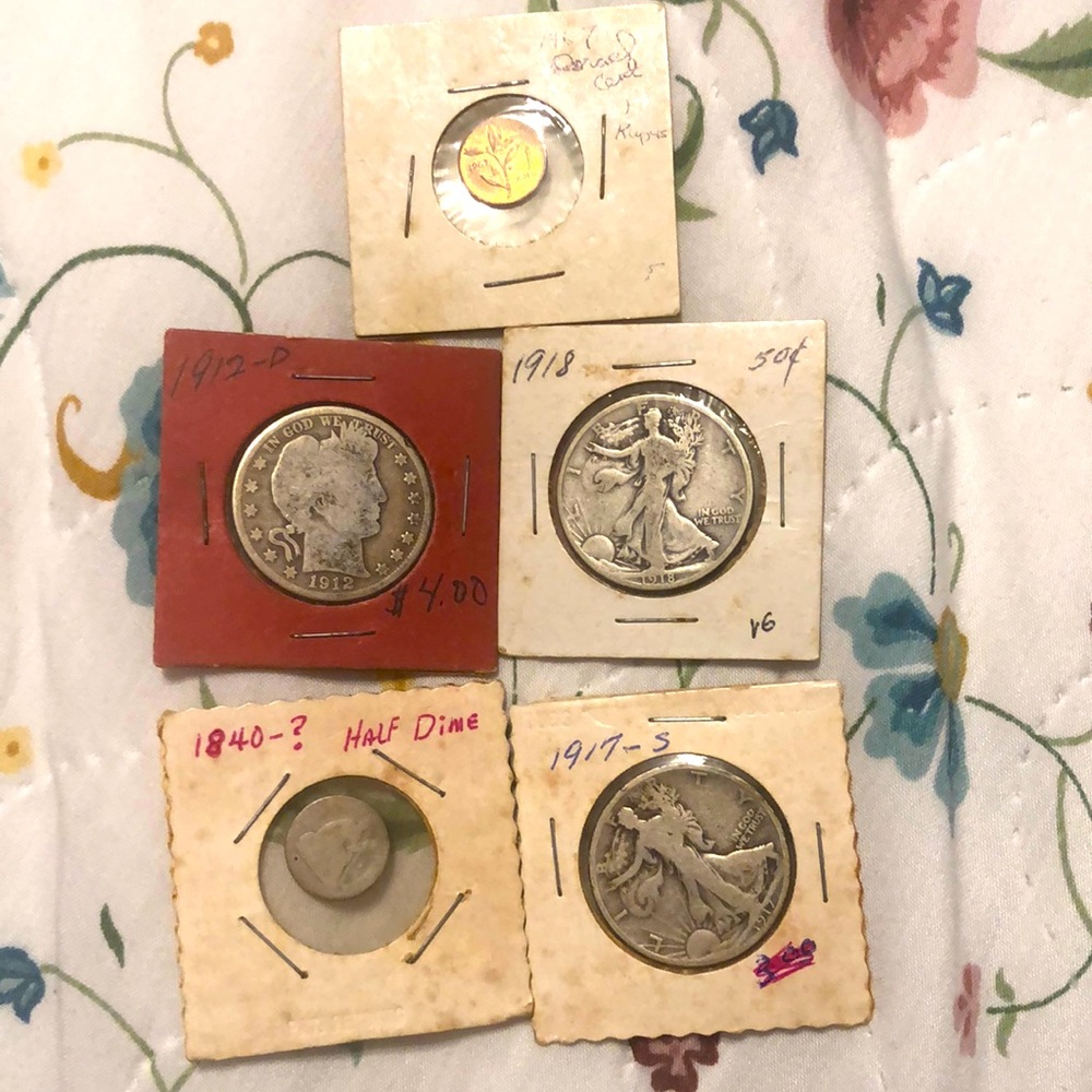 Old Silver coins bundles